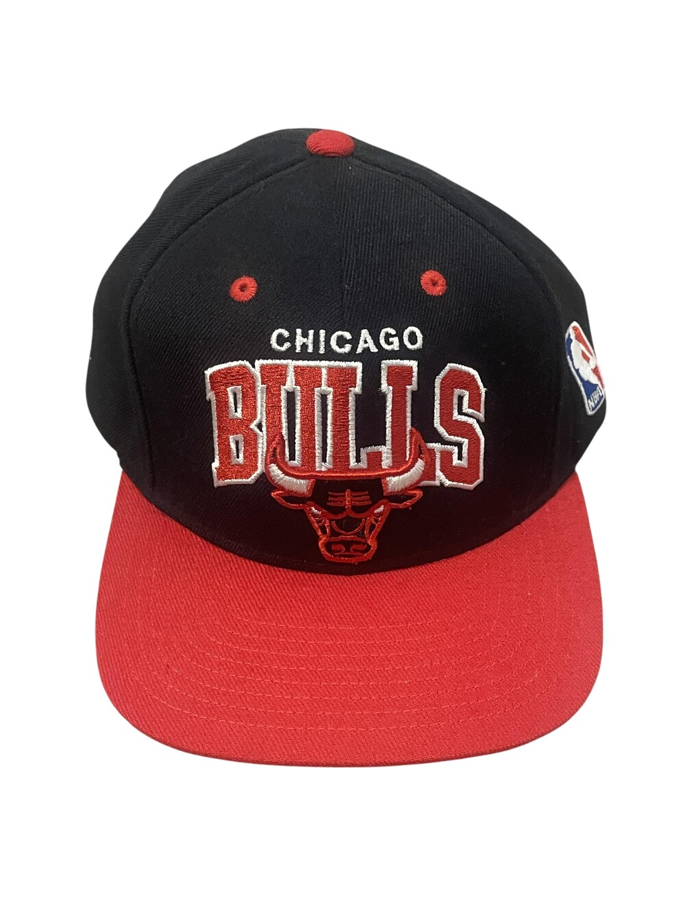 Chicago Bulls Hat Cap Snap Back Mens One Size NBA Basketball Mitchell & Ness